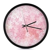 桜の掛け時計 Amazon.co.jp: ピンク 桜 花柄 エレガント 壁掛け時計 かけ時計